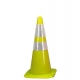 28'' Lime Green Reflective Traffic Cones